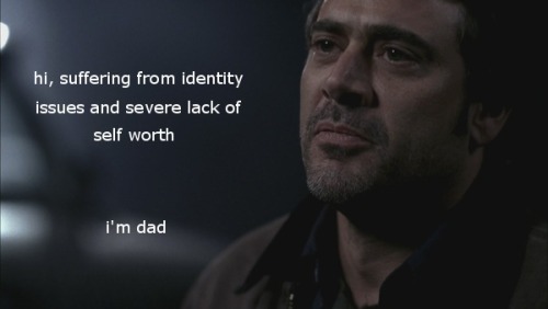 teamfreesnuggles:  john winchester: father of the year 