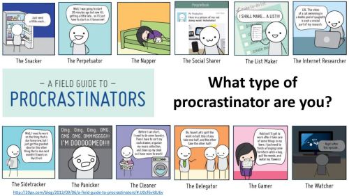 procrastinate