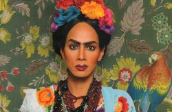 julezbeklassy:  Raja as Frida 