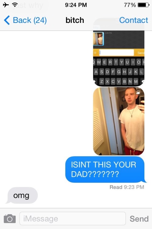 daddeus:  crisnait:  This cant b real, who would just reply omg????  me i would  