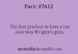 mentalfacts:  Fact  7612:  The first product