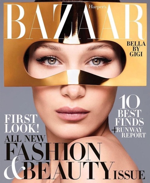 Harper’s Bazaar features first time cover star Bella Hadid on their latest issue.