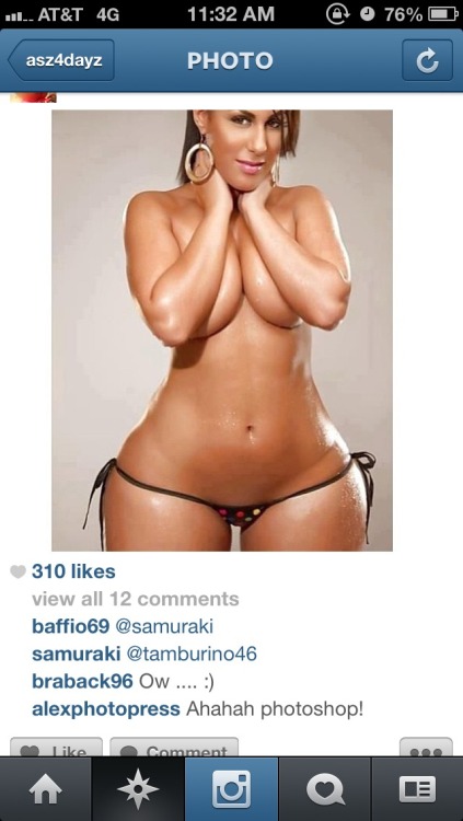 CARMEL CANDY 100% REAL LATINA THICKNESS! SMH….People can’t tell the difference between real thickness and fake photoshop ass!