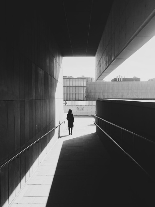 Light and shadows at the MMCA Seoul.