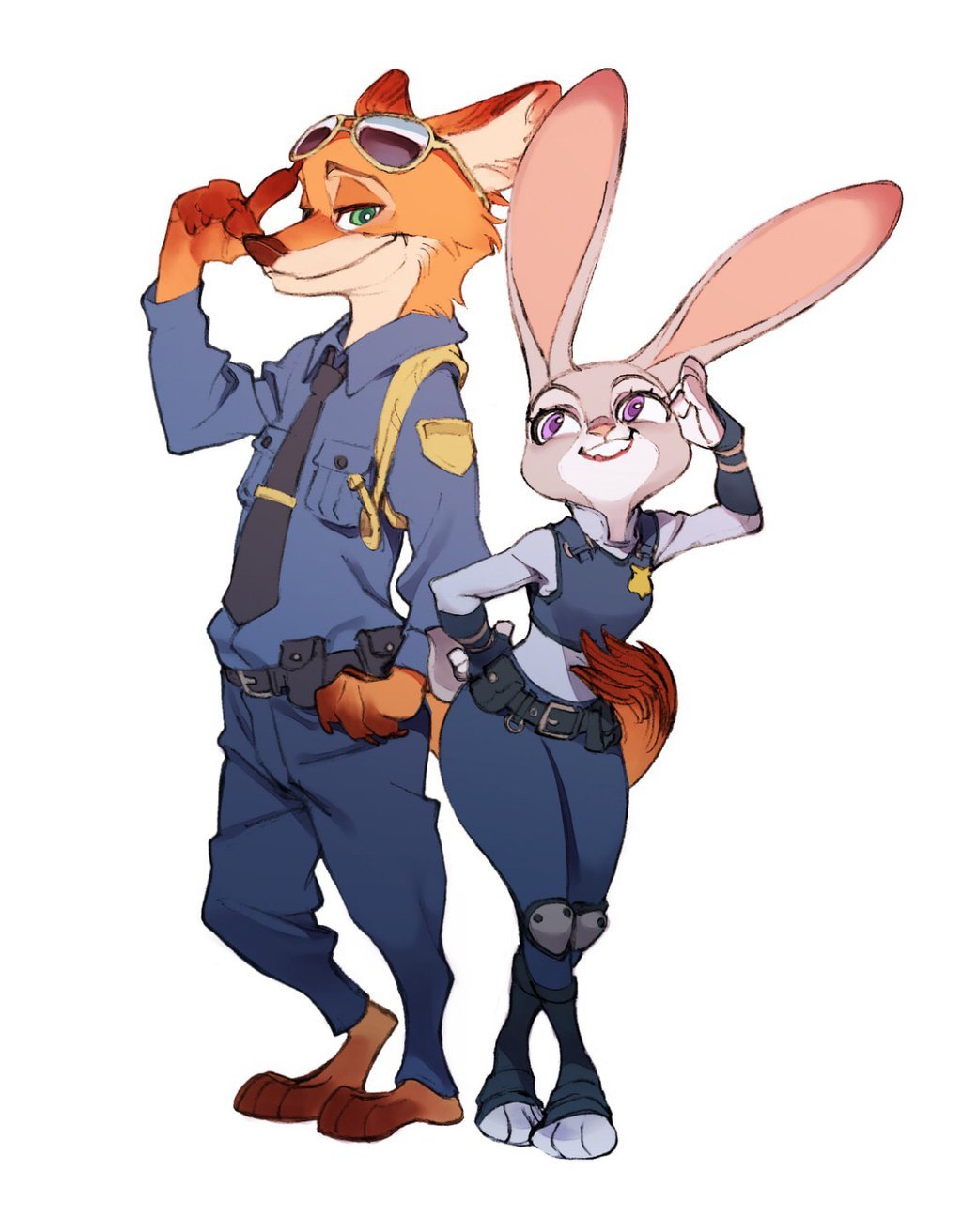 ca-tsuka: Zootopia fanart by Yoh Yoshinari (director and character-designer of Little