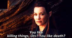 thorinds:Make me chose between this or that - Kiliof-durin asked ”Legolas or Tauriel?”Tell me mellon