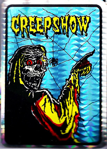 lifesimpermanence:  80’s horror prism stickers. I remember these from Wizard Arcade