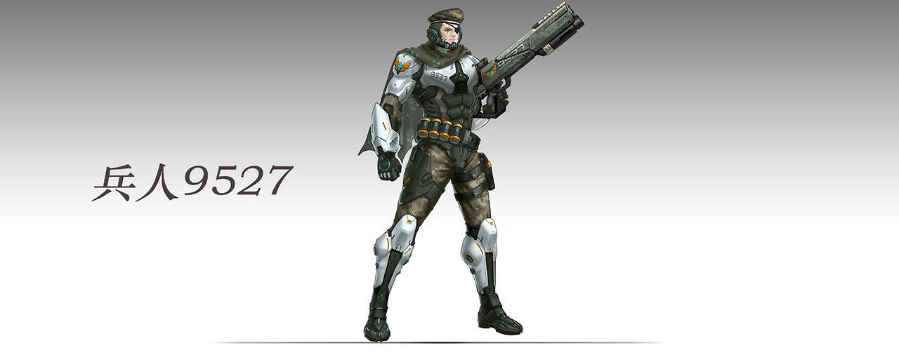 Commander 9527 from Hero MissionThe former Republic of the Marine Corps soldiers,