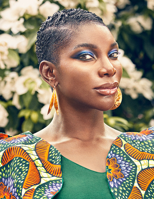 chewbacca:Michaela Coel photographed by Sophy Holland for Variety (2021)