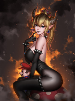 liang-xing: Hi guys! This is Bowsette, Now