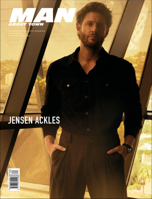 Jensen Ackles for Man About Town UK Spring/Summer 2022