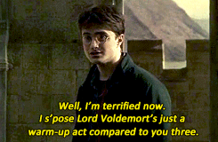 thedrarry:  potters:   Book Quotes: - Harry Potter and the Order of the Phoenix   I love remembering how sassy book harry actually is 