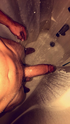 doriankgray:  Morning shower Time and horny