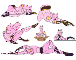 letsdrawcats:  Killer Queen doing his cat