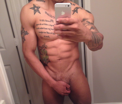 dominicanblackboy:  Pa sexy hot fat tatted ass got a fat delicious dick between his