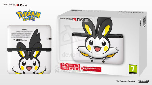 frantzfandom:  zuperblog:  Nintendo 3DS XL Pokemon Series by paxxy  Oh god  But… but that’s now how you hold your DS D: these are so cute but the fact that they’d be upsidedown toward everyone would drive me bonkers.