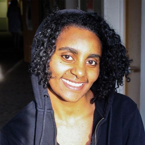 Outside of the classroom, college has taught senior Merone Eckert “that every person is an individua