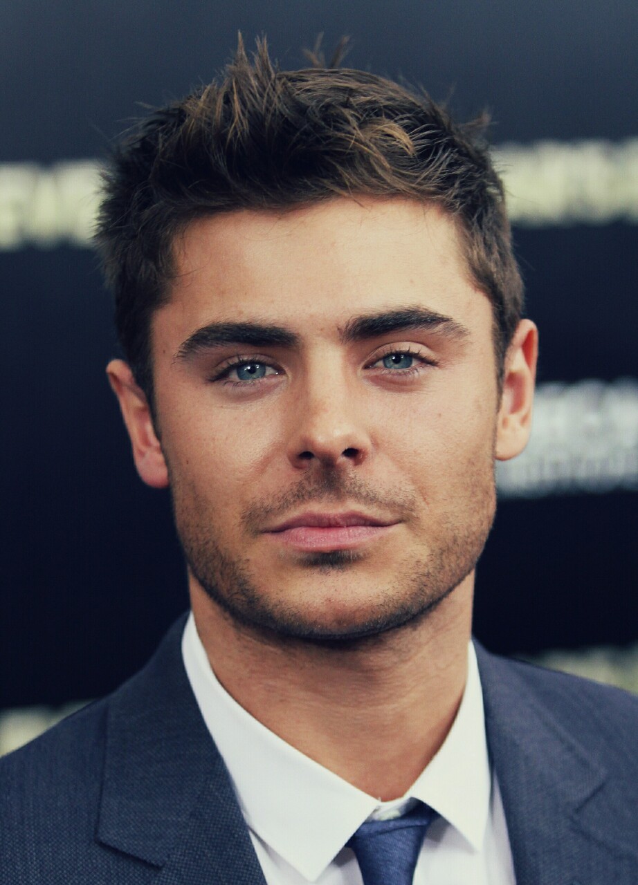 Men s hairstyles short zac efron