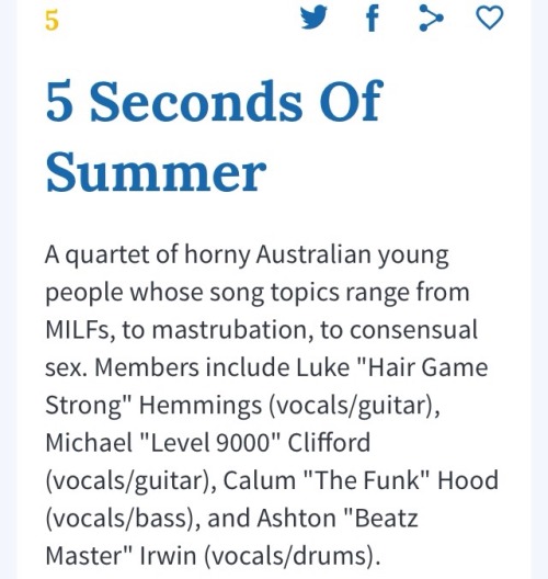 fiyve-sauce:  5sos as told by Urban Dictionary