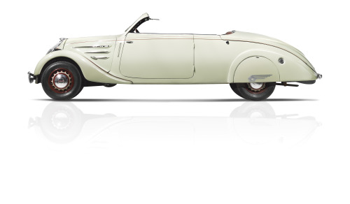 coolerthanbefore:  1935 Peugeot 402 Eclipse & Peugeot 401 Eclipse, the first ever hardtop convertibles. 