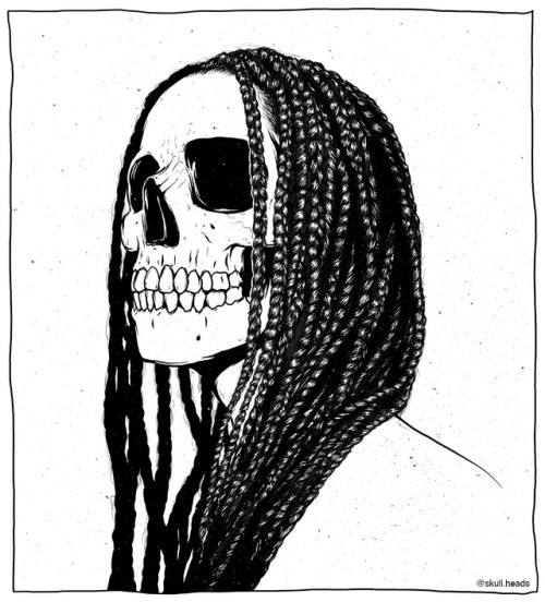skull-heads:Skull Girl III
