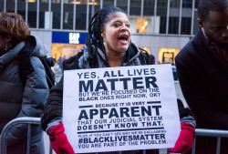 activistnyc:  “Yes, all lives matter,