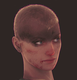 ameermagdy:  Furiosa. model from Daz3d. makeup/hair