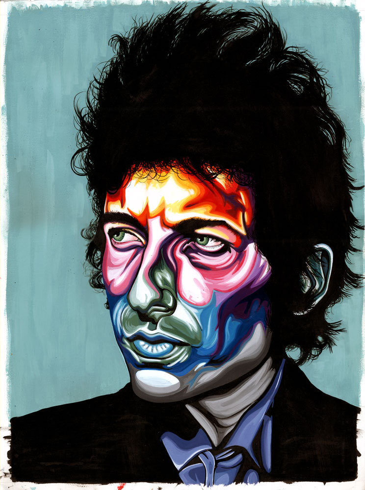 missdanidaniels:  theonlymagicleftisart:  Badass Celebrity Portraits by Carty Sewill
