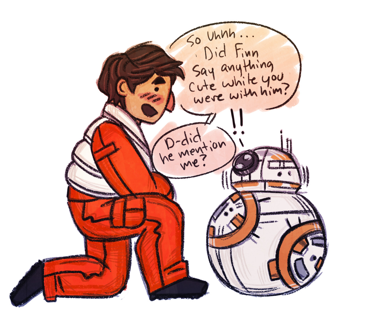 poefinrey:  Come on BB-8, help a buddy out! 