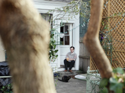 letsrunmydear:  &ldquo;…bassist Chris Baio answers the door to his Greenpoint apartment in a white button-down shirt and black pants, looking something like a caterer just off work.&rdquo;(x)