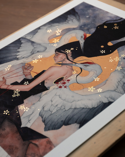 ‘The Weaver’ prints drop tomorrow 30th Jun at 12PM (PT) for 72-hours  This painting