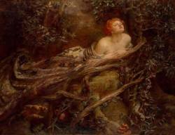 Lamia, The Serpent Woman&quot; ~ Anna Lea Merritt, (American, 1844-1930)