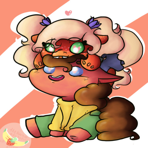 thesweetadventuresofstrawberry:Request/Commission for askbananapie VwV  Eeee~! <3