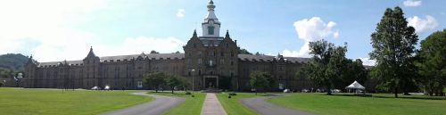 Some pretty rad panoramic photos my fiancee took at the Trans-Allegheny Lunatic Asylum/Weston State 