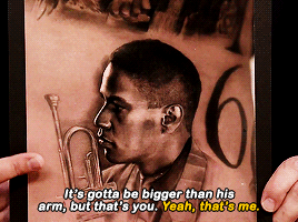 pocblog:Denzel Washington reacts to Drake having a tattoo of him.