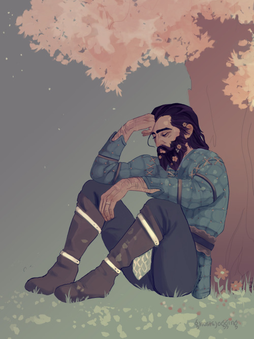 ghostsjogging: I finally finished this present I promised… over a month ago! This piece is fo