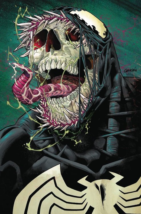 bear1na - Venom First Host #5 variant cover by Javier Garron *
