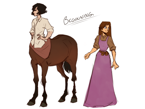 empkinilly:Some theoretical designs for war horse au Cass and Raps at the very beginning of the stor