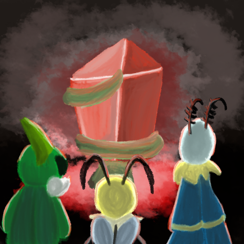 Bugtober Day 14 - CrystalHey.You should totally touch that crystal.Nothing bad will happen.:) 