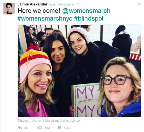 swevicki:crazyintheeast:Marvel and DC heroes uniting to fight for Women!!!!Supergirl- Melissa Benois