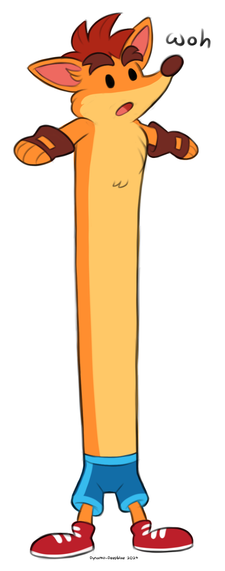 Crash, But I Extended Him. Felt A Bit Crappy So I Drew A Silly
