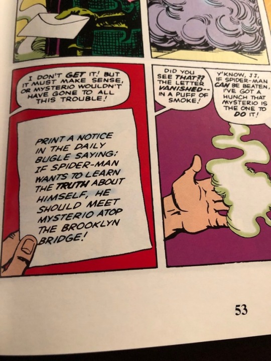 your statement about all Spidey’s villains having a crush on him holds true in canontell me this wasn’t fishbowl prince’s fucked up way of asking peter on a date????? god bless you shads for giving me things to think about more while I reread comics….it