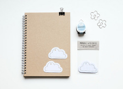 vegilliance:  Cute paper cloud tags by Anna Bieniek on Flickr. 