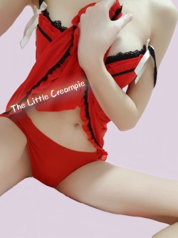littlecreampiesg:  Mrs. Soft Toy is here to spice up your Tuesday. 😋  Is this chilli red night wear hot enough to seduce Mr. Hard Toy…. or turn u on? 🤔  Always love to tease Mr. Hard Toy with sexy photos when he’s working!!   More notes more