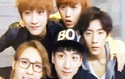 gurupopcom:  How B1A4 Takes A Picture Posted by ♥KrisBANA♥JJY♥ http://www.gurupop.com/post/195541