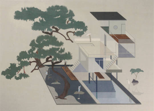 ‘Kuromatsu House’, illustration by Jon Koko Via PEN