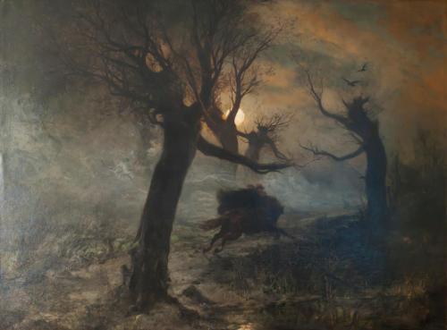 blackpaint20:Julius Von Klever (1850-1924)Erlkönig, c. 1887 *From a poem by Johann Wolfgang von Goet