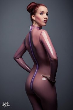 colorfulkink:  Model:  Eva Lilienthal  Catsuit: Mad Duck Designs Photo: Tom Haider 