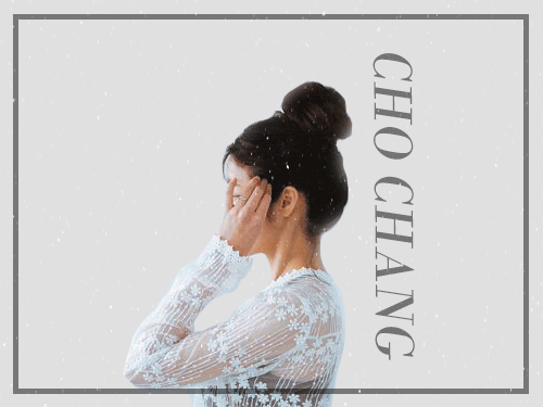 elainarch:@hogwartsonline​ | favorite character ➳ cho chang“She’s a lovely person really… she just m