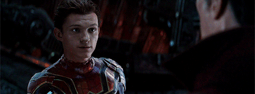 estebanwaseaten:marvelgifs:Tom Holland as Peter Parker/Spider-Man in Avengers: Infinity War.